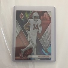 2023 Panini Phoenix Michael Wilson #139 Rookie Arizona Cardinals NFL Football