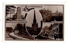 Yorkshire. Rotherham. R/P by Scrivens.