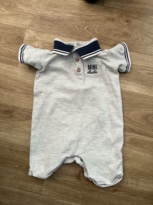 baby boy grey romper matalan size 12-18 months