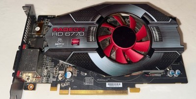 XFX AMD Radeon HD 6770 (HD-677X-ZNFC) 1 GB / 1 GB (max) GDDR5 SDRAM PCI Express
