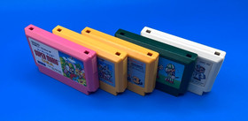 Lot 9 Super Mario bros 1 3 USA Golf + Guide BOOK + doll  Famicom Nintendo Japan