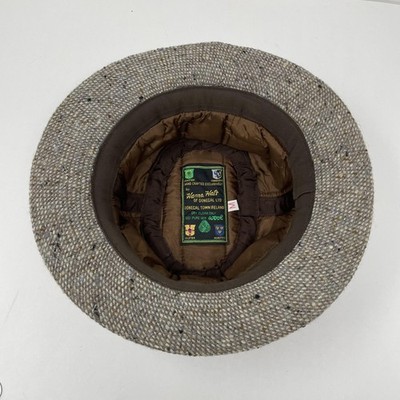 Vintage Hanna Hats Hat Bucket Fitted Mens Medium Tweed  display picture 1