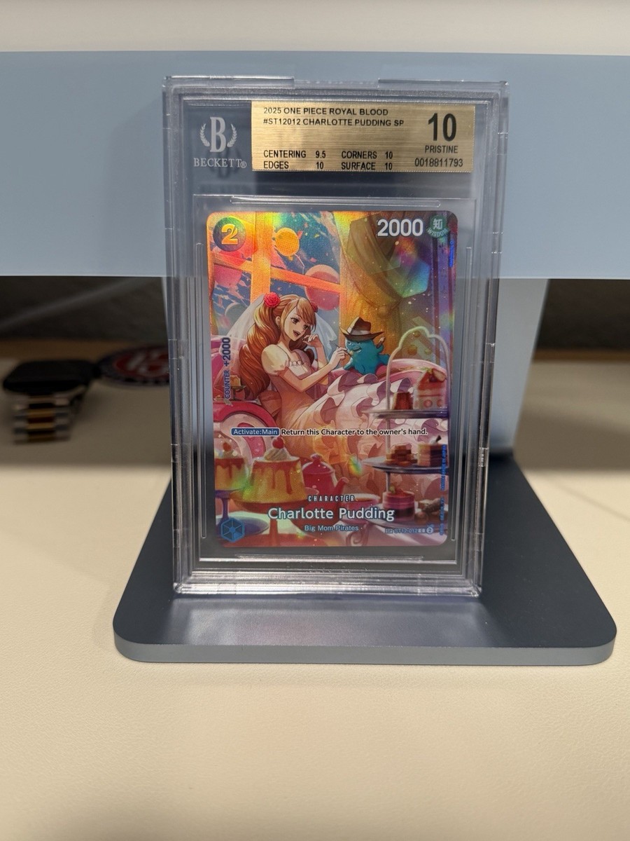 ONE PIECE CARD GAME BGS 10 PRISTINE GOLD LABEL OP10 ENGLISH