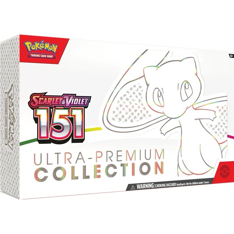 Pokémon 151 Scarlet & Violet Mew Ultra Premium Collection Inglés Sealed UPC