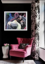 Acrylic painting, Art