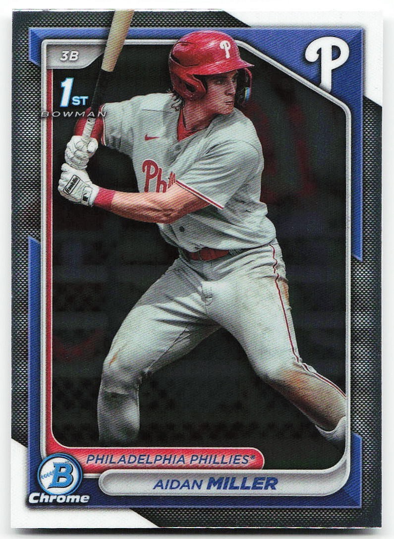 🔥 2024 Bowman #BCP-27 Aidan Miller Chrome Prospects