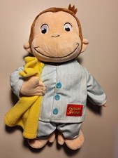Curious George Plush In Pajamas 2023 By Kids Preferred 12 Great Condition