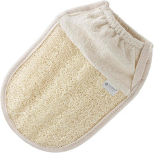 Hydrea London Organic Egyptian Loofah Spa Pad for Exfoliation and Relaxation