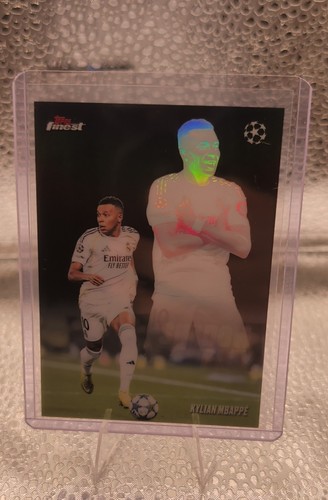 2025 Topps Finest Uefa Club Competitions Finest Shadow Play Kylian Mbappe #SH-2