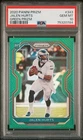 Jalen Hurts Rookie Green Prizm SSP PSA 10 GEM MINT 2020 Panini Prizm #343