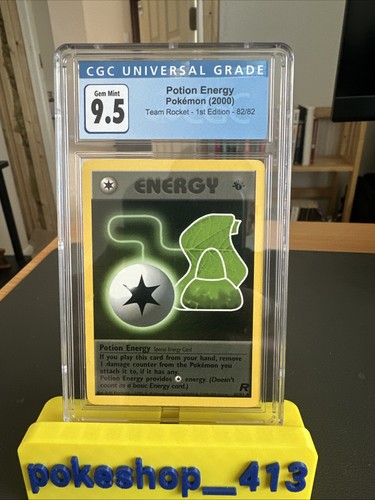 Potion Energy (1st Edition) graded CGC 10 for sale on eBay