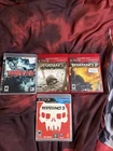 ps3 games bundle lot Greatest Hits Wolfenstein And Resistance 1 2 And 3 Tested!!