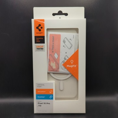 Spigen Pixel 10 Pro/10 Case Crystal Flex (Mag Fit) AirCushion DuraClear Open Box