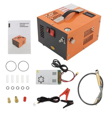 #ad PCP Air Compressor 4500PSI 30Mpa High Pressure For Air Rifles 110V AC 12V DC $100.00