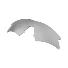 Walleva Titanium Mr.Shield Polarized Replacement Lens for Oakley M Frame Sweep