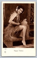 Postcard Mexican-American Actress Raquel Torres Bridge of San Luis Rey  M456
