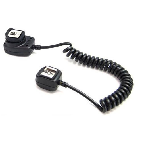 FC-E3 Off Camera Shoe Cord  E-TTL Flash Sync for Canon T7I T6I 77D 80D SL2 6D 7D - Picture 1 of 1