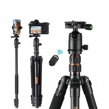 81 Inch Tripod With Monopod, Suitable For Smartphone And DSLR Camera ,360° shoot
