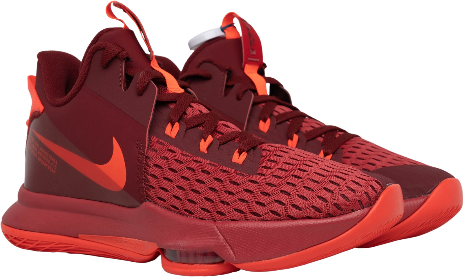 Nike LeBron Witness 5 Black Bright Crimson Basketball Shoes BV7427-005 Mens 13 NIKE LeBron Witness 5 CQ9380 005 - Shiekh main image 2