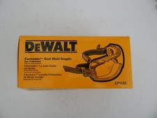 DEWALT DPG82 Concealer Safety Goggles with Clear Anti-Fog Lens New