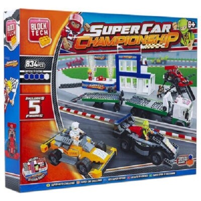 Block Tech Super Car Championship: Großer Baukasten
