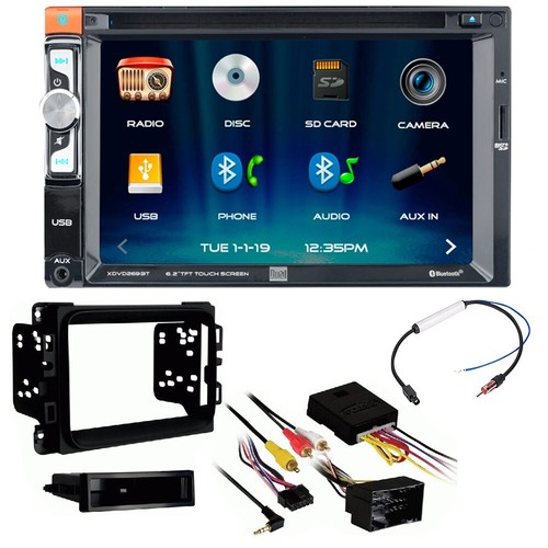 For Dodge 2013-17 RAM 1500 CD/DVD Bluetooth Touchscreen Car Stereo & Install Kit