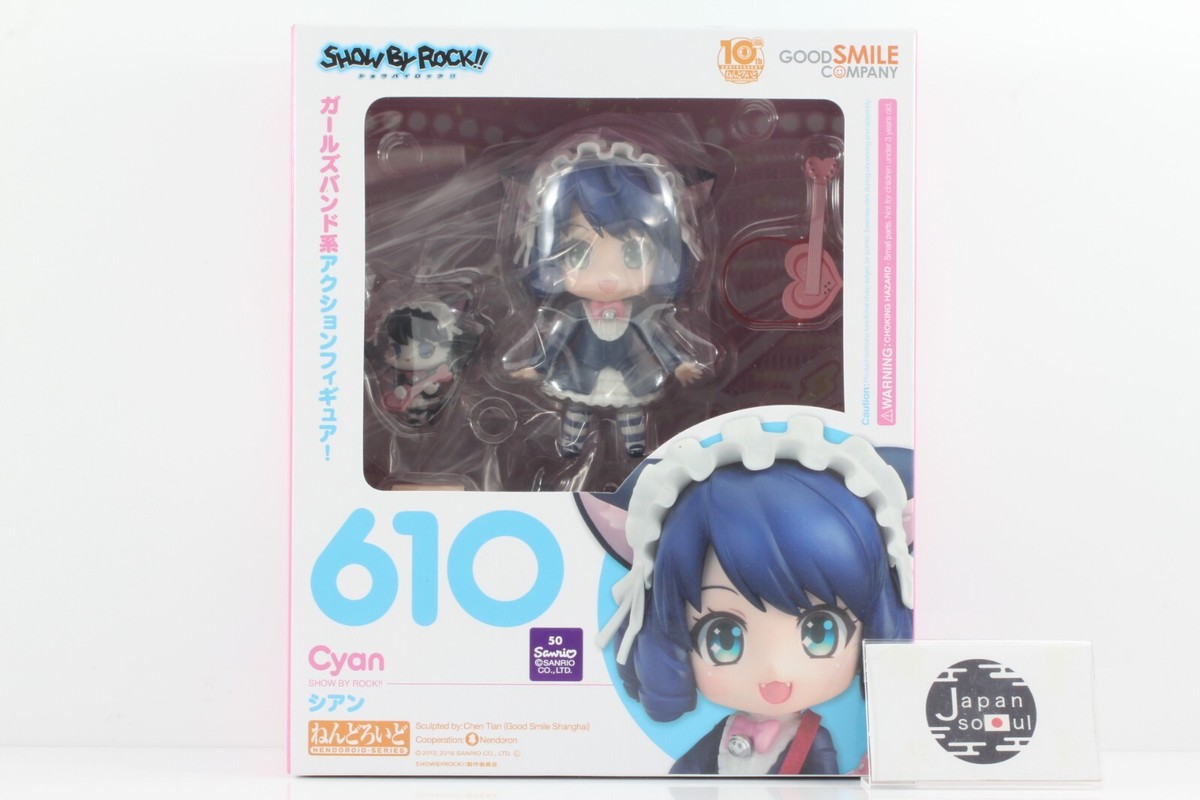 Good Smile Company Nendoroid Show By Rock 610 Cyan Action Figure