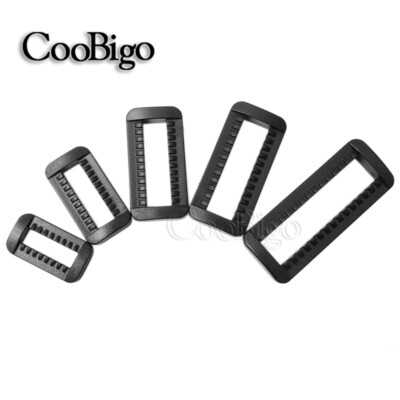 3/4''~2'' Looploc Rectangular Rings Slider Buckle Backpack Strap Webbing Parts