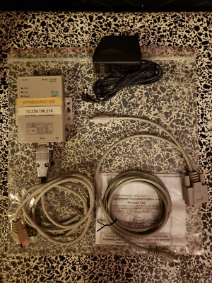 MOXA DE-311 RS232/422/485 Device Servers w/Mettler Balance Cables