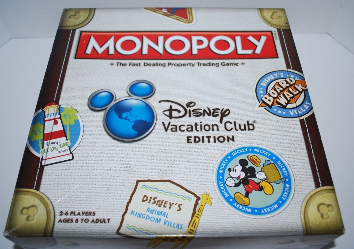 Monopoly Disney Vacation Club Edition Board Game USAopoly Hasbro Pre-owned  | eBay