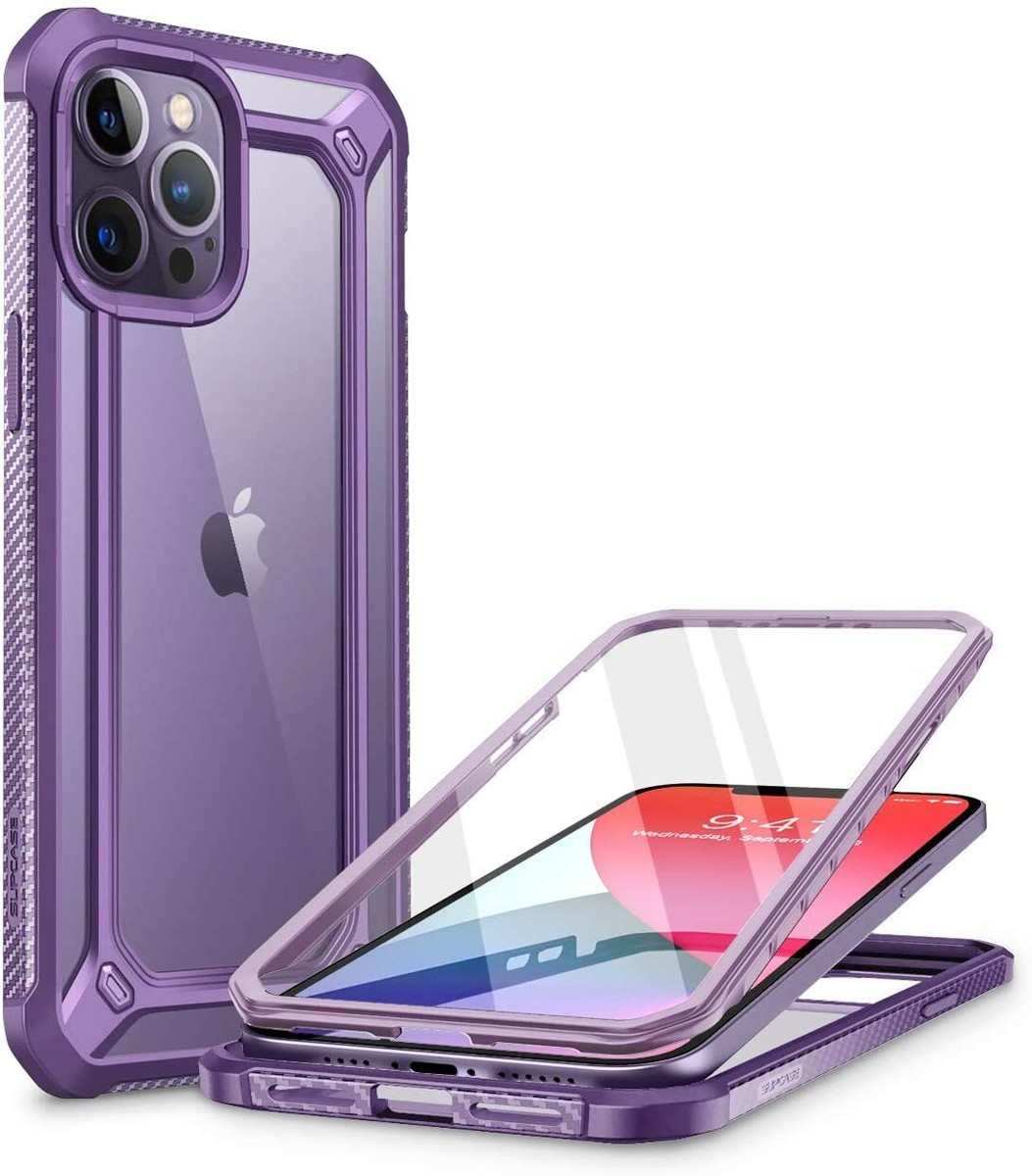 For iPhone 12 Pro Max SUPCASE Dual Layer Design Screen Protector Case  Cover