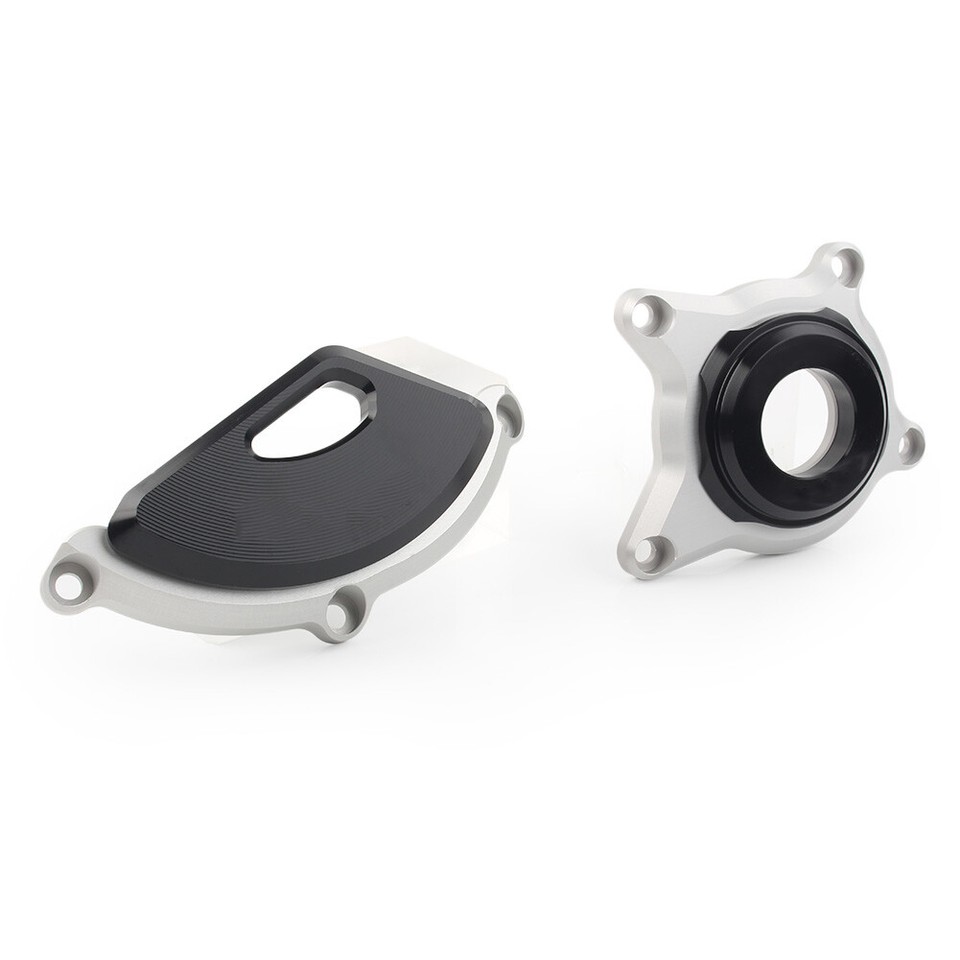 Black Engine Case Protector Guard Cover Left & Right For Kawasaki Z900 ...