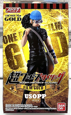 One Piece Film Gold 1, Usopp, Super One Piece Styling, Bandai, Sealed in Box!