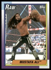 2021 Topps Heritage WWE FOIL #27 Mustafa Ali wrestling card