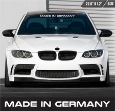 Made In Germany Windshield Sticker Vinyl Car Window Sticker Fits Bmw M Benz Made In Germany Windshield Sticker Vinyl Car Window Sticker Fits Bmw M Benz