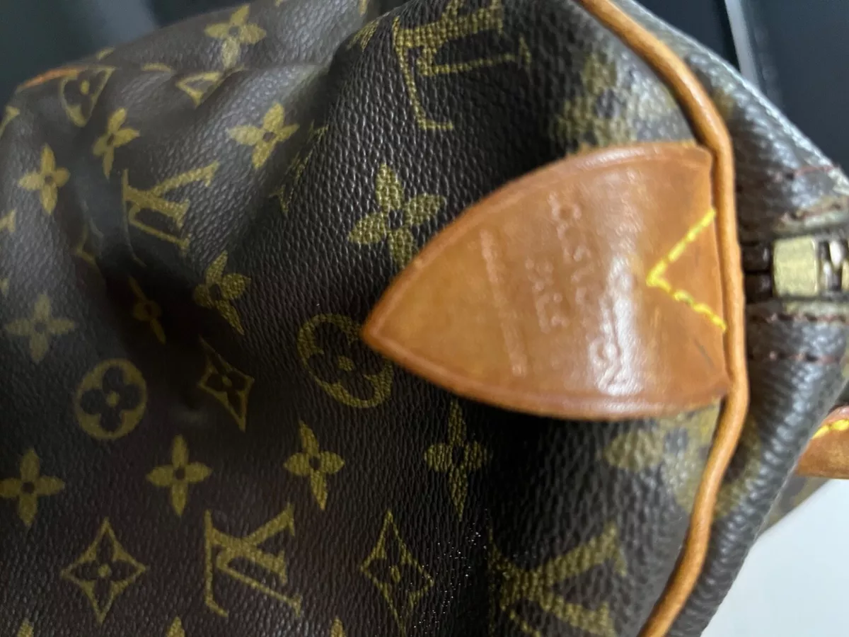 Sacs Louis Vuitton Speedy 30 Marron d'occasion