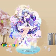 10cm Anime Honkai Star Rail Robin Acrylic Stand Figure Cosplay Home Decor New