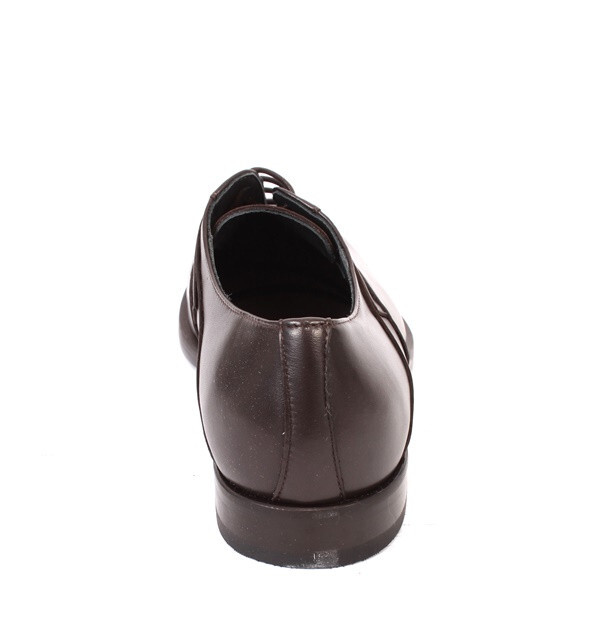 Giovanni Conti 3581a Brown Leather Classic Lace-Up Dress  display picture 2