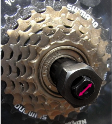 Outil De Démontage Pour Douille De Roue Libre Cassette Vélo – Acier Carbone 12 Dents