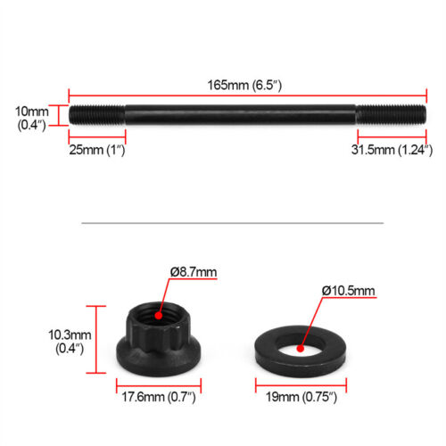 Cylinder Head Stud Kit 208-4301 For 88-95 Honda1.6L D16Z Engine D15B D16A6 D16Z6 - Picture 2 of 19