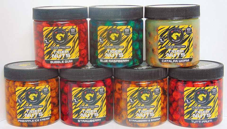 7Oz (~100/Tub) Strawberry Prepared Tiger Nuts In Liquid | PVA Friendly - Foto 2