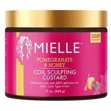 Mielle Pomegranate & Honey Coil Sculpting Custard 12 oz