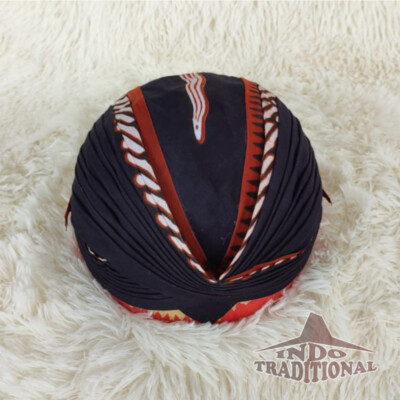 Batik Jebeh 012 Javanese hat Blangkon Jogja Headgear Traditional Headdress