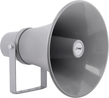Indoor Outdoor PA Horn Speaker-11 Inch 30-Watt Power Compact Loud Sound Megaphon