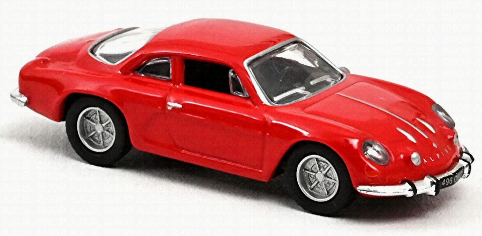 Renault Alpine A 110 Coupé 1961-77 Rouge 1:87 Norev - Photo 2/3