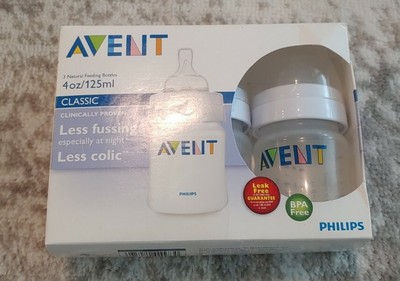 avent 4 ounce bottles