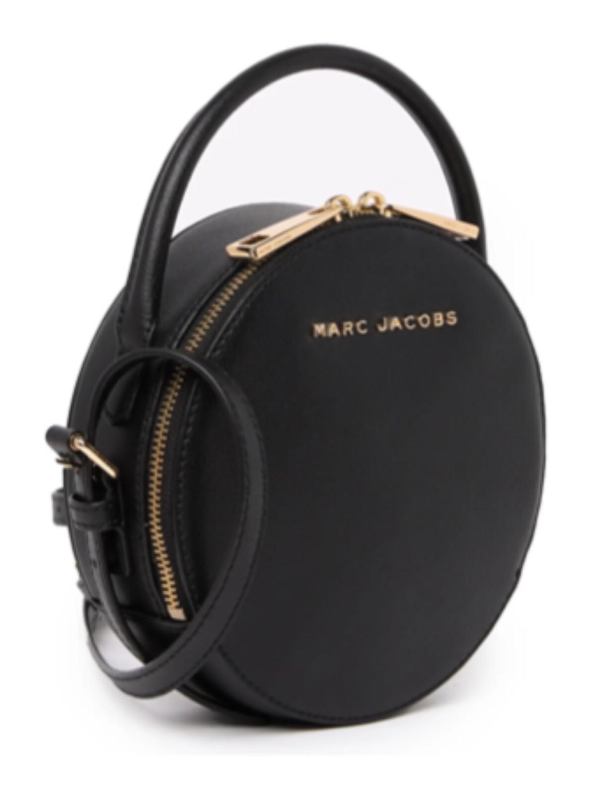 Marc Jacobs Black Authentic Leather The Commuter Crossbody Bag NWT image 5