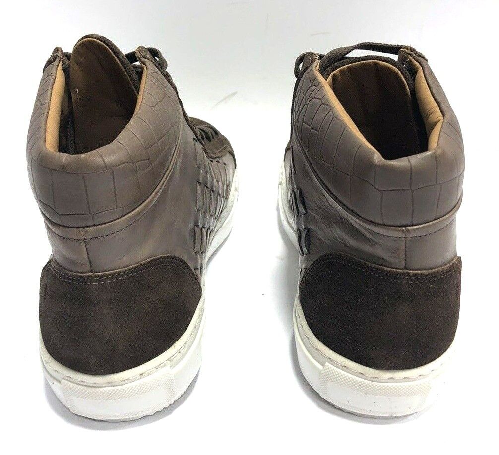 Brothers United Men’s Brown Leather Casual Shoes Size 9M