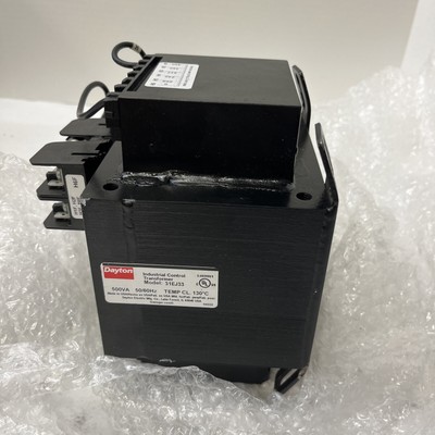 Dayton 31Ej33 Control Transformer,500Va,5.92 In. H See Desc