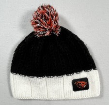 Nike Oregon State Beavers Knit Beanie Black and Orange